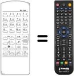 Replacement remote control RC700