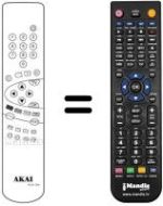 Replacement remote control Akai TV28R1T MULTI