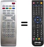 Replacement remote control RCFE05ZAU-00