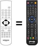 Replacement remote control Hitachi CS2992TAN