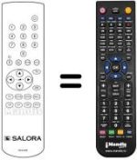 Replacement remote control RCS800