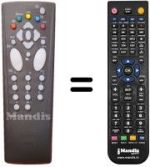 Replacement remote control RCT100
