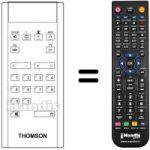 Replacement remote control Thomson 55MV21TX