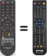 Replacement remote control RCU-200