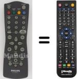 Replacement remote control REMCON1213
