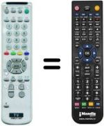 Replacement remote control RM837