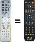 Replacement remote control RM-C1808