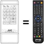 Replacement remote control JVC C1480EK