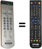 Replacement remote control Sony FWD42