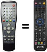 Replacement remote control REMCON374