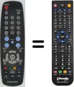 Replacement remote control BN59-00678A