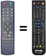 Replacement remote control REMCON1127