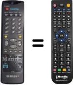 Replacement remote control Samsung AA59-00007K