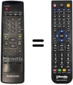Replacement remote control Samsung AA59-10075J
