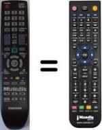 Replacement remote control Samsung B2230 HD