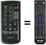 Replacement remote control RMT-835