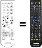 Replacement remote control REMCON1279