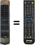 Replacement remote control Tcl RC-651