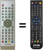 Replacement remote control Sunstech TL-1911D