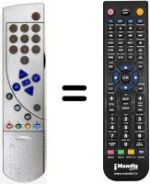Replacement remote control Goodmans TP 910 C