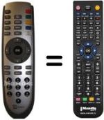 Replacement remote control REMCON1280