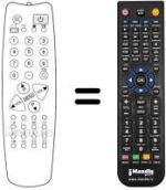 Replacement remote control Cgm TVC148