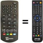 Replacement remote control REMCON1310