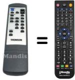 Replacement remote control Thomson AM1080