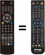 Replacement remote control United LTW26X95