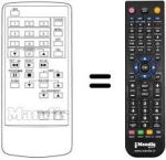Replacement remote control REMCON1140