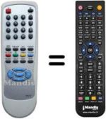 Replacement remote control United UTV20X70