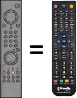 Replacement remote control Seg LCD-TV3000