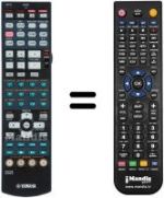 Replacement remote control RAV326