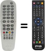 Replacement remote control Philips DTR320 / 00