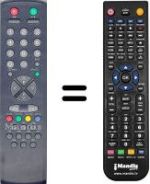 Replacement remote control RC2040