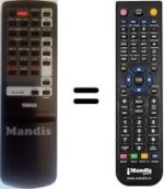 Replacement remote control Yamaha AX380