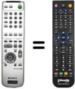 Replacement remote control RMS-S300