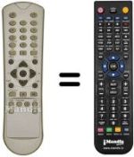 Replacement remote control Citycom CCR610