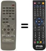 Replacement remote control COBRA DSR2800