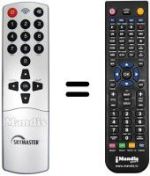 Replacement remote control Skymaster DX60