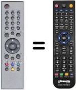 Replacement remote control Seg DTR602II