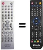 Replacement remote control DIUNAMAI NIRO