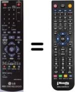 Replacement remote control LG 10115