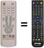 Replacement remote control Samsung DTB9401Z