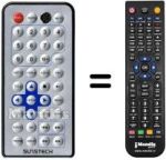 Replacement remote control Nortek P DVX 450