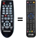 Replacement remote control Samsung DVD-C450