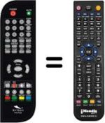 Replacement remote control SYTECH SY-3122