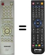 Replacement remote control Samsung DVD-M205