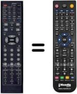 Replacement remote control HVS57603