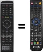 Replacement remote control HVS57650